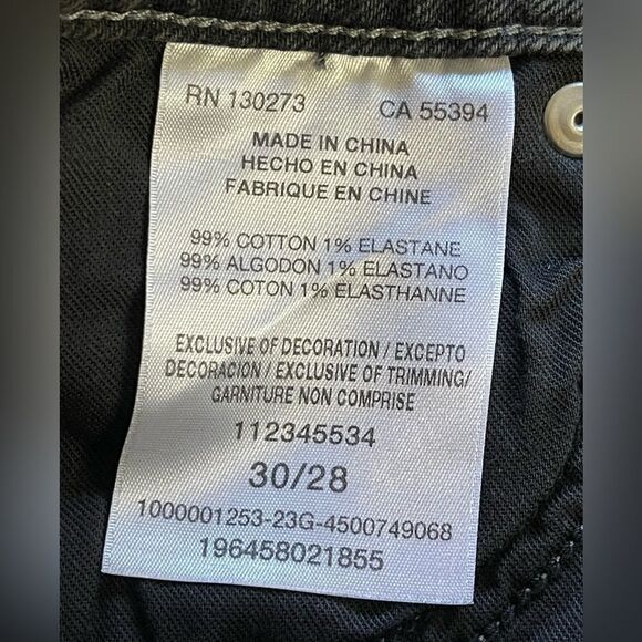 Lee x Daydreamer jeans black High Rise Crop Boot. NWT. 30 - Picture 9 of 10